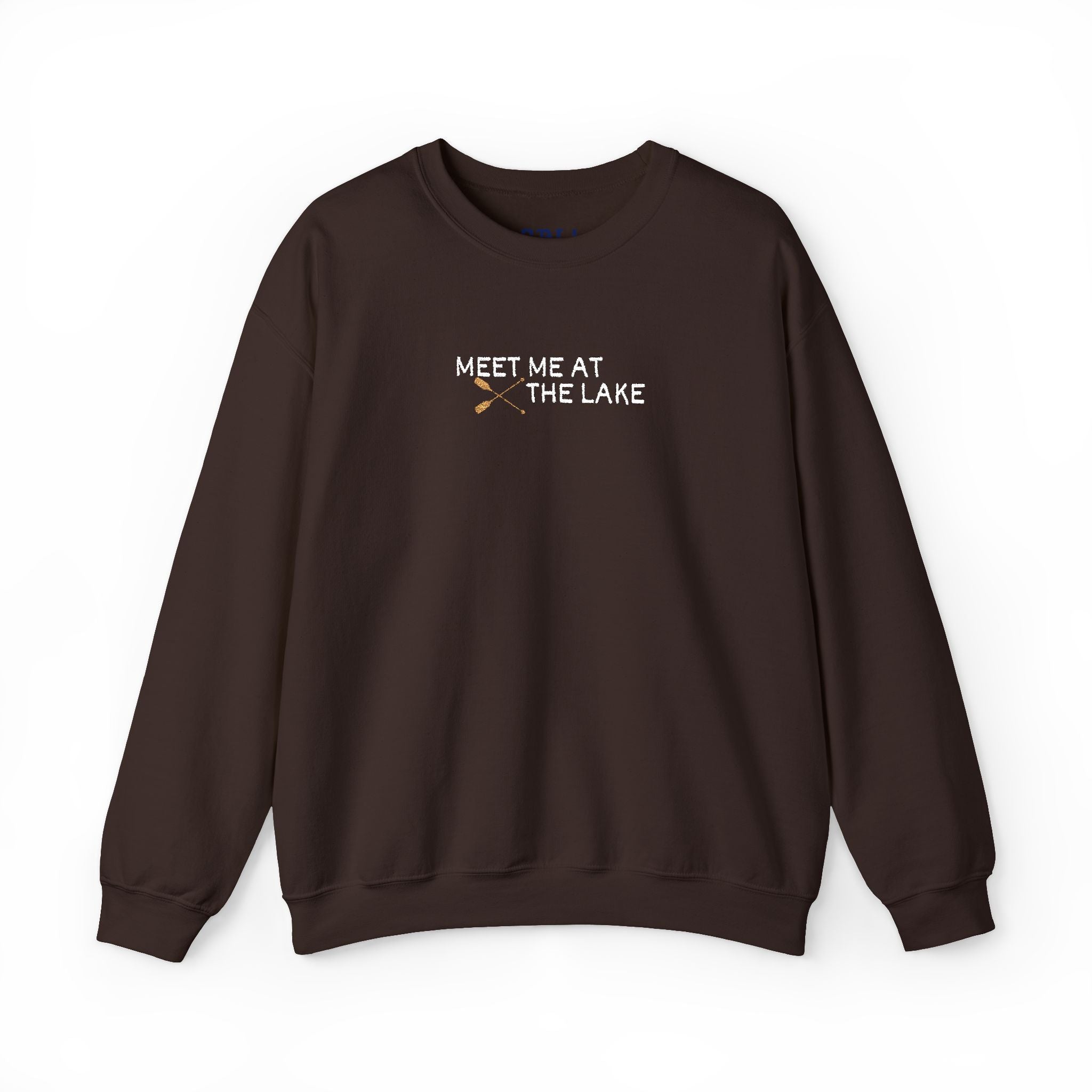 Meet me at the Lake Embroidered Unisex Sweatshirt Crewneck