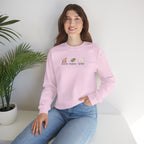 Jesus Name Trio Print Unisex Crewneck Sweatshirt