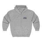 Salt of the Earth logo, Embroidered Unisex Zip Hoodie