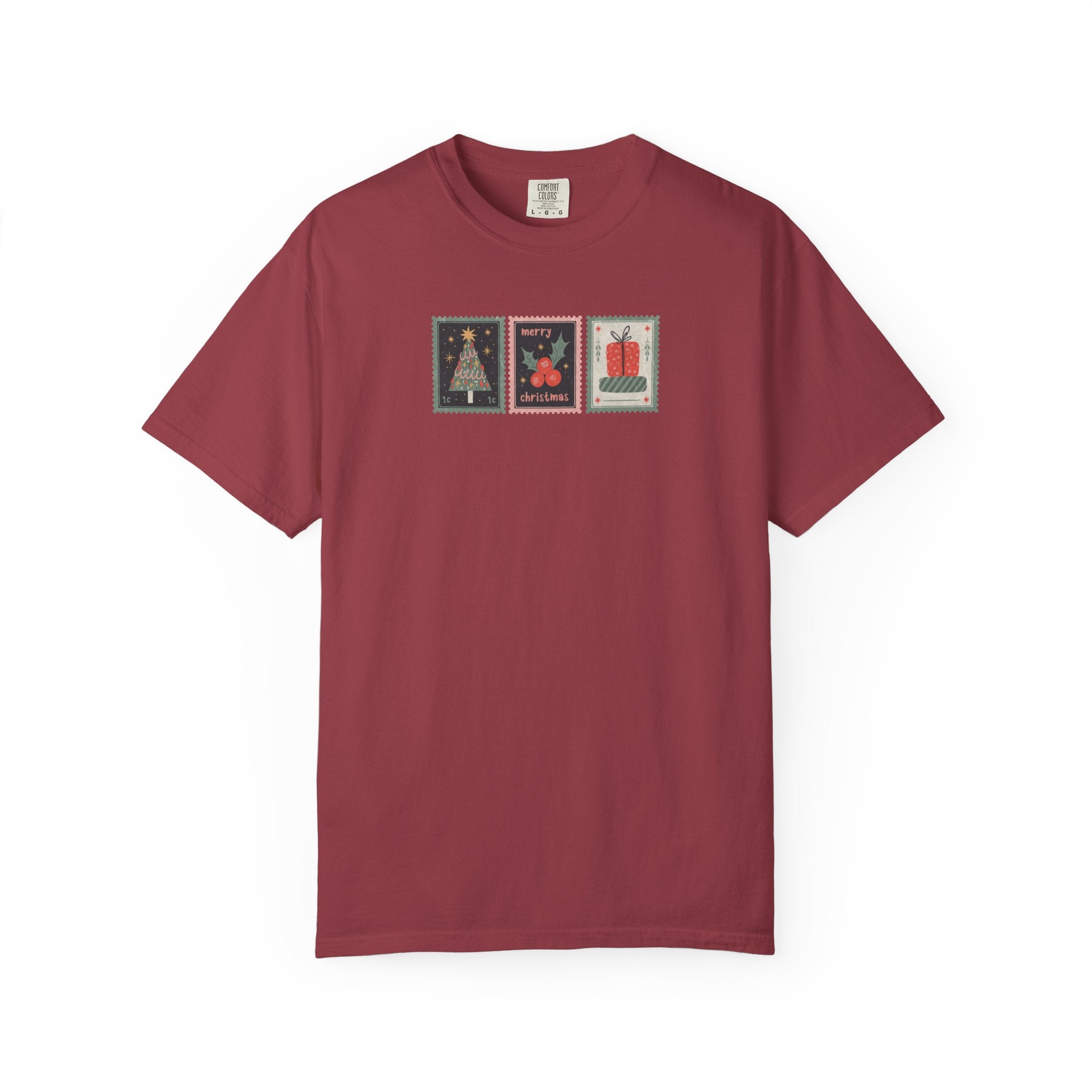 Christmas Stamp Trio - Unisex T-Shirt
