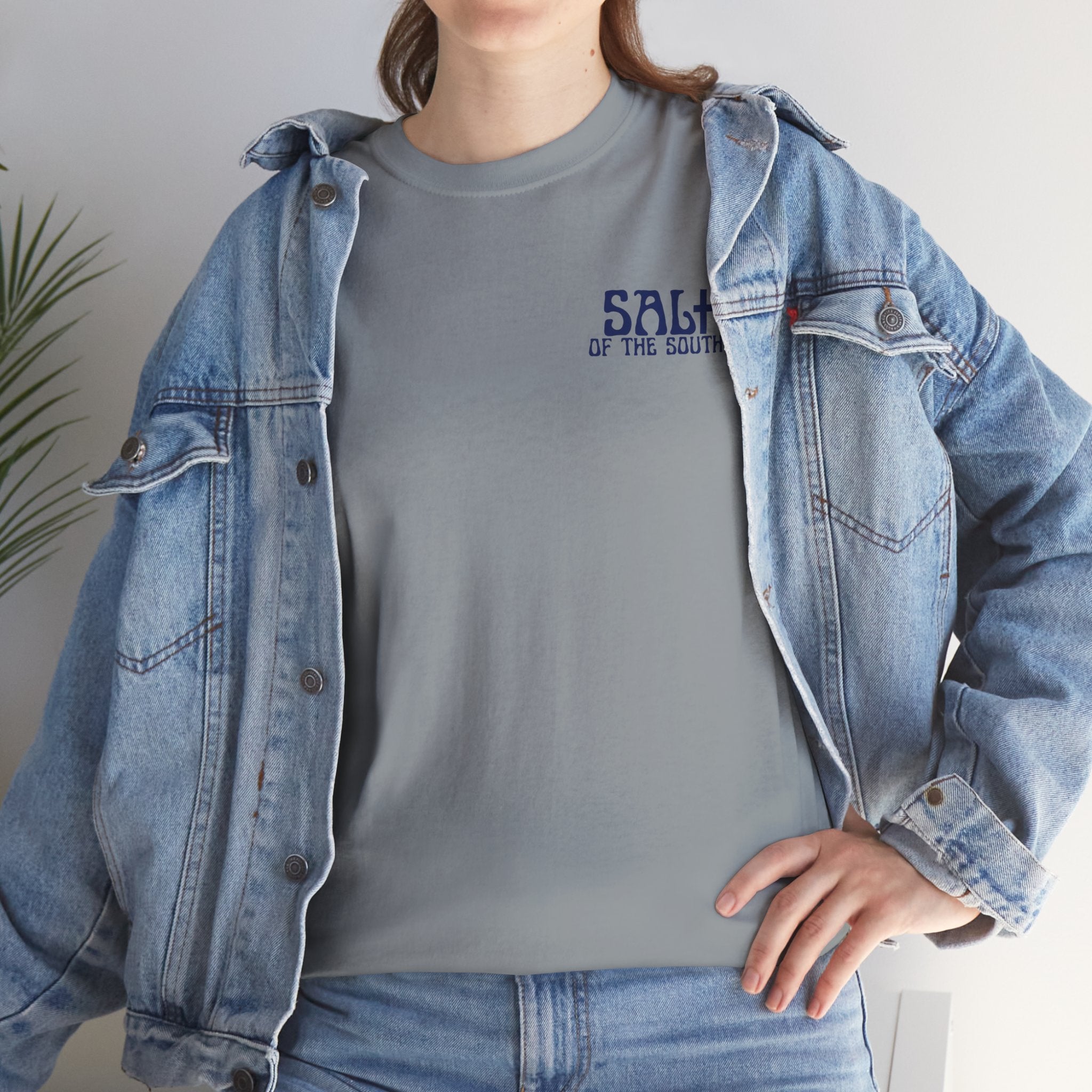 Salt of the Earth logo, Unisex Heavy Cotton Tee