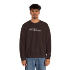 Meet me at the Sound Embroidered  Unisex Crewneck Sweatshirt