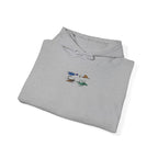 Embroidered Fishing Lure Unisex Hoodie