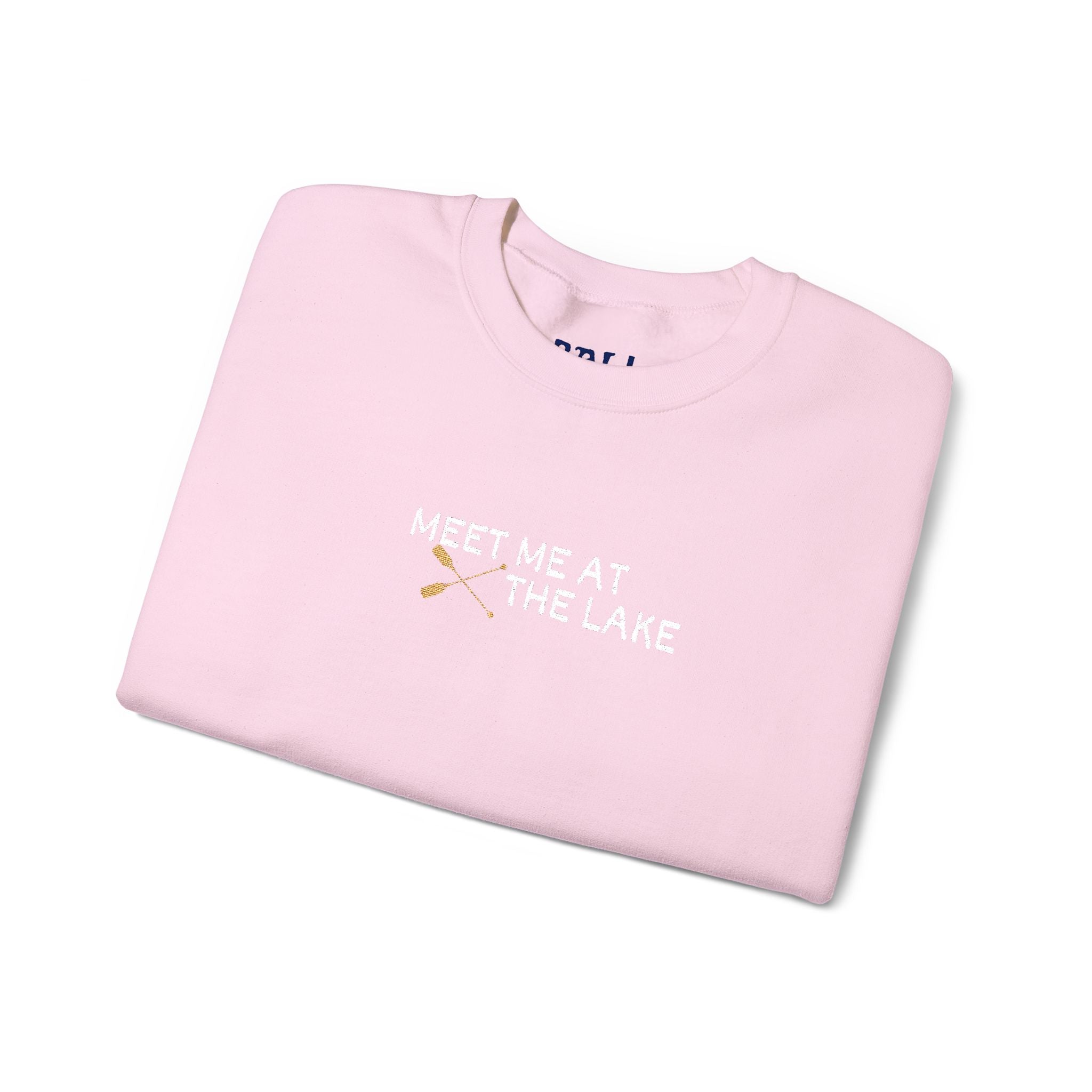 Meet me at the Lake Embroidered Unisex Sweatshirt Crewneck