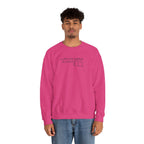 "A lot can happen in 3 days" Embroidered Unisex Crewneck Sweatshirt
