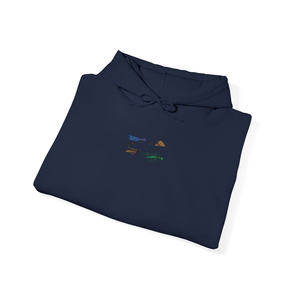 Embroidered Fishing Lure Unisex Hoodie