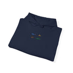 Embroidered Fishing Lure Unisex Hoodie