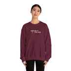 Meet me at the Lake Embroidered Unisex Sweatshirt Crewneck