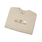 Jesus Name Trio Print Unisex Crewneck Sweatshirt