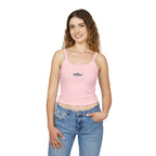 Hammerhead Shark Print Spaghetti Strap Tank Top