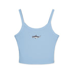 Hammerhead Shark Print Spaghetti Strap Tank Top