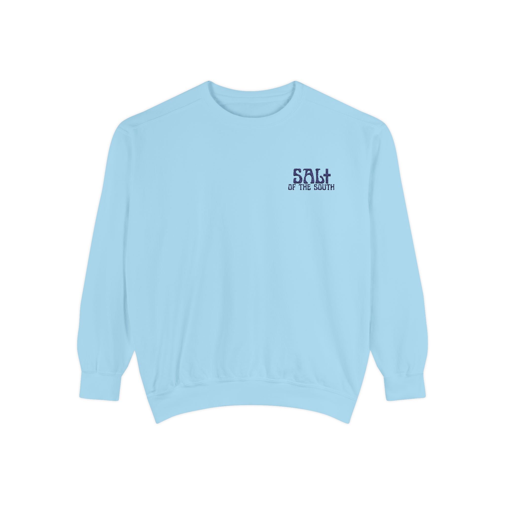 Salt of the South logo, Embroidered Crewneck Sweatshirt