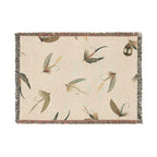 Fishing Lure Woven Blanket
