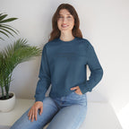 "A lot can happen in 3 days" Embroidered Unisex Crewneck Sweatshirt