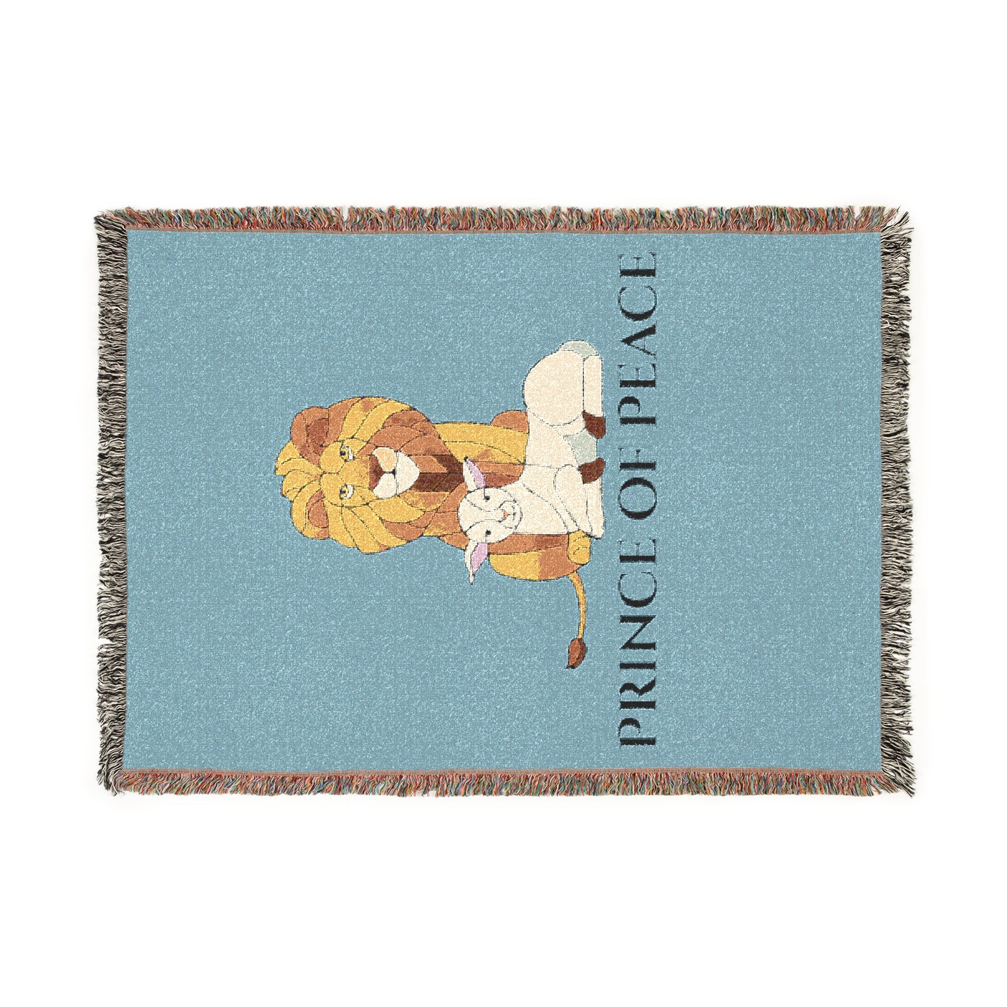 Prince of Peace Woven Blanket