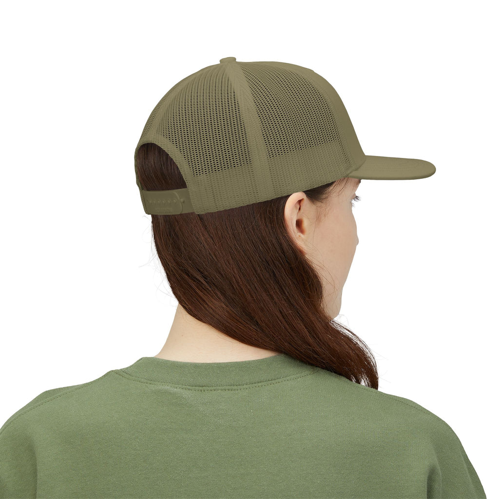 Salt of the South logo, Embroidered Snapback Trucker Cap