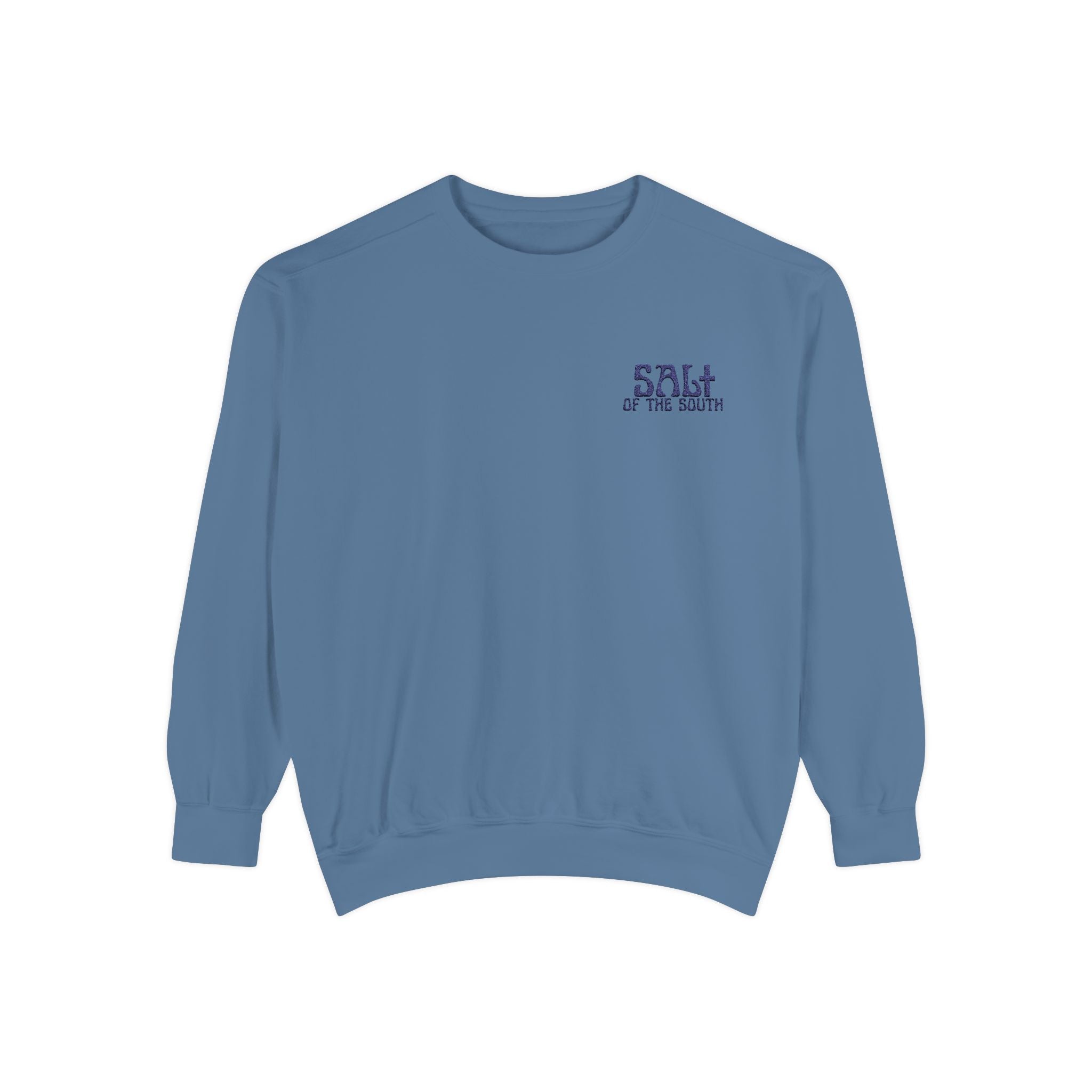 Salt of the South logo, Embroidered Crewneck Sweatshirt