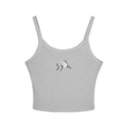 Shark Print Spaghetti Strap Tank Top