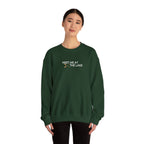 Meet me at the Lake Embroidered Unisex Sweatshirt Crewneck