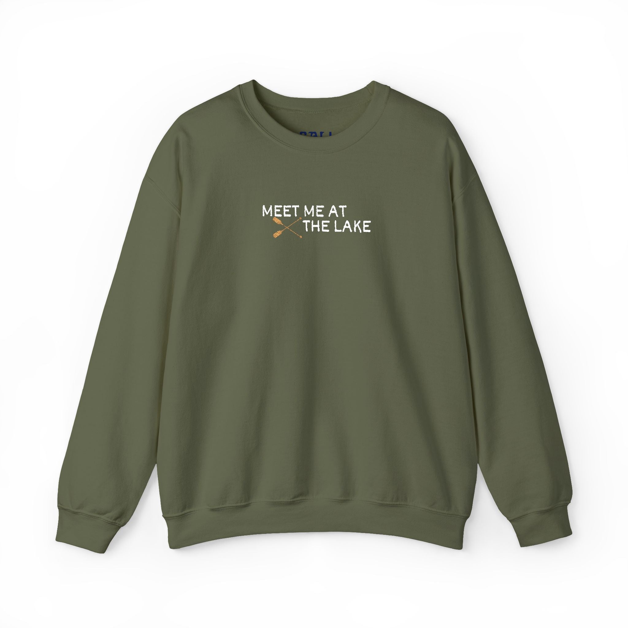 Meet me at the Lake Embroidered Unisex Sweatshirt Crewneck