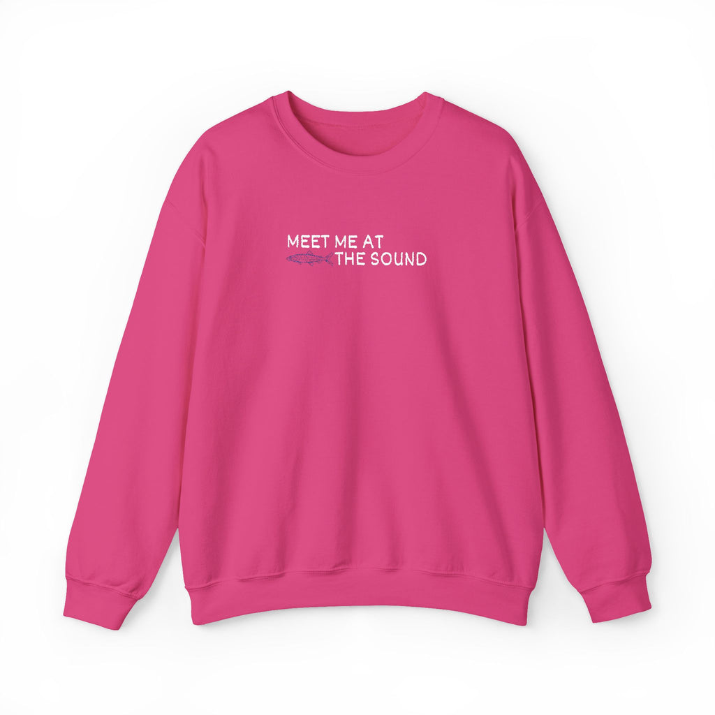 Meet me at the Sound Embroidered  Unisex Crewneck Sweatshirt