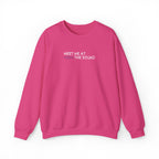 Meet me at the Sound Embroidered  Unisex Crewneck Sweatshirt
