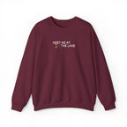 Meet me at the Lake Embroidered Unisex Sweatshirt Crewneck