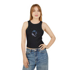 Whale Shark Trio Print Racer Tank Top