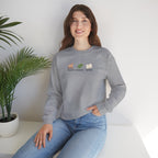 Jesus Name Trio Print Unisex Crewneck Sweatshirt