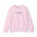 "A lot can happen in 3 days" Embroidered Unisex Crewneck Sweatshirt