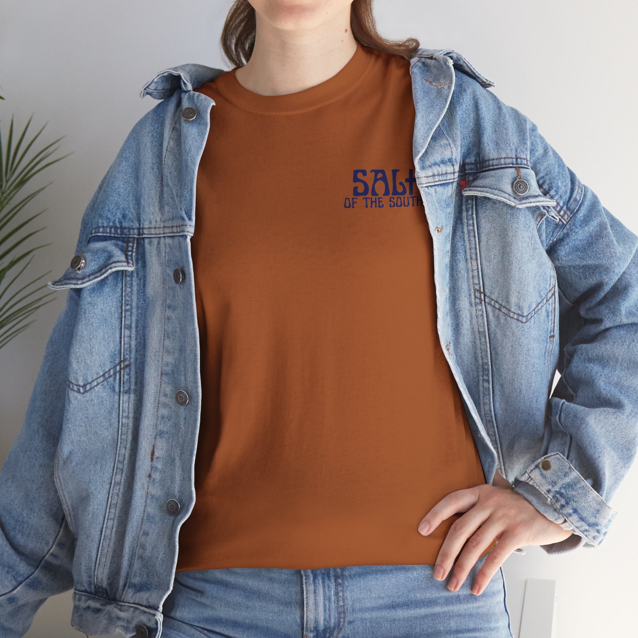 Salt of the Earth logo, Unisex Heavy Cotton Tee