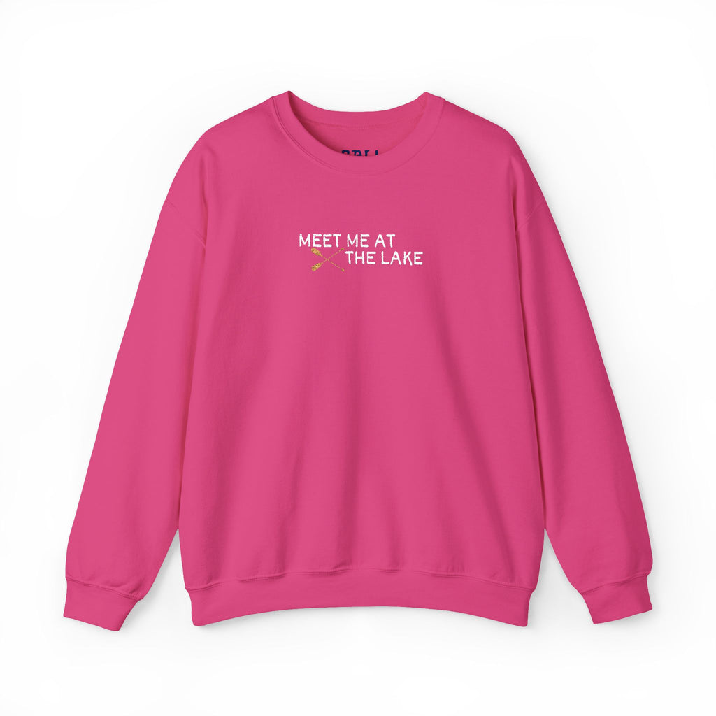 Meet me at the Lake Embroidered Unisex Sweatshirt Crewneck