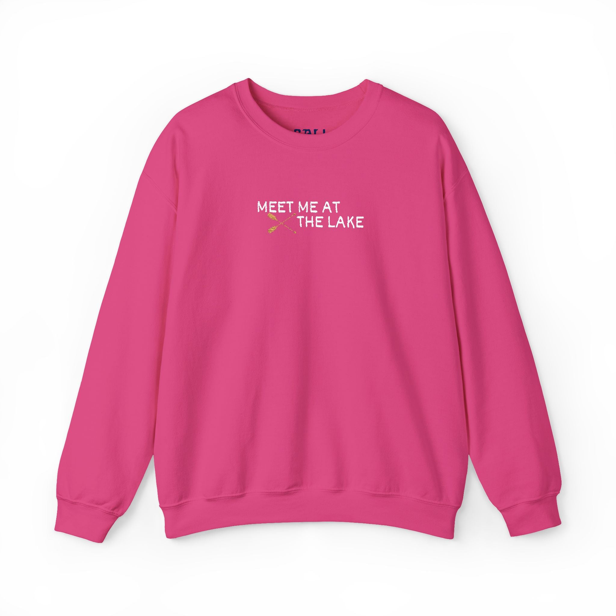 Meet me at the Lake Embroidered Unisex Sweatshirt Crewneck