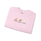 Jesus Name Trio Print Unisex Crewneck Sweatshirt