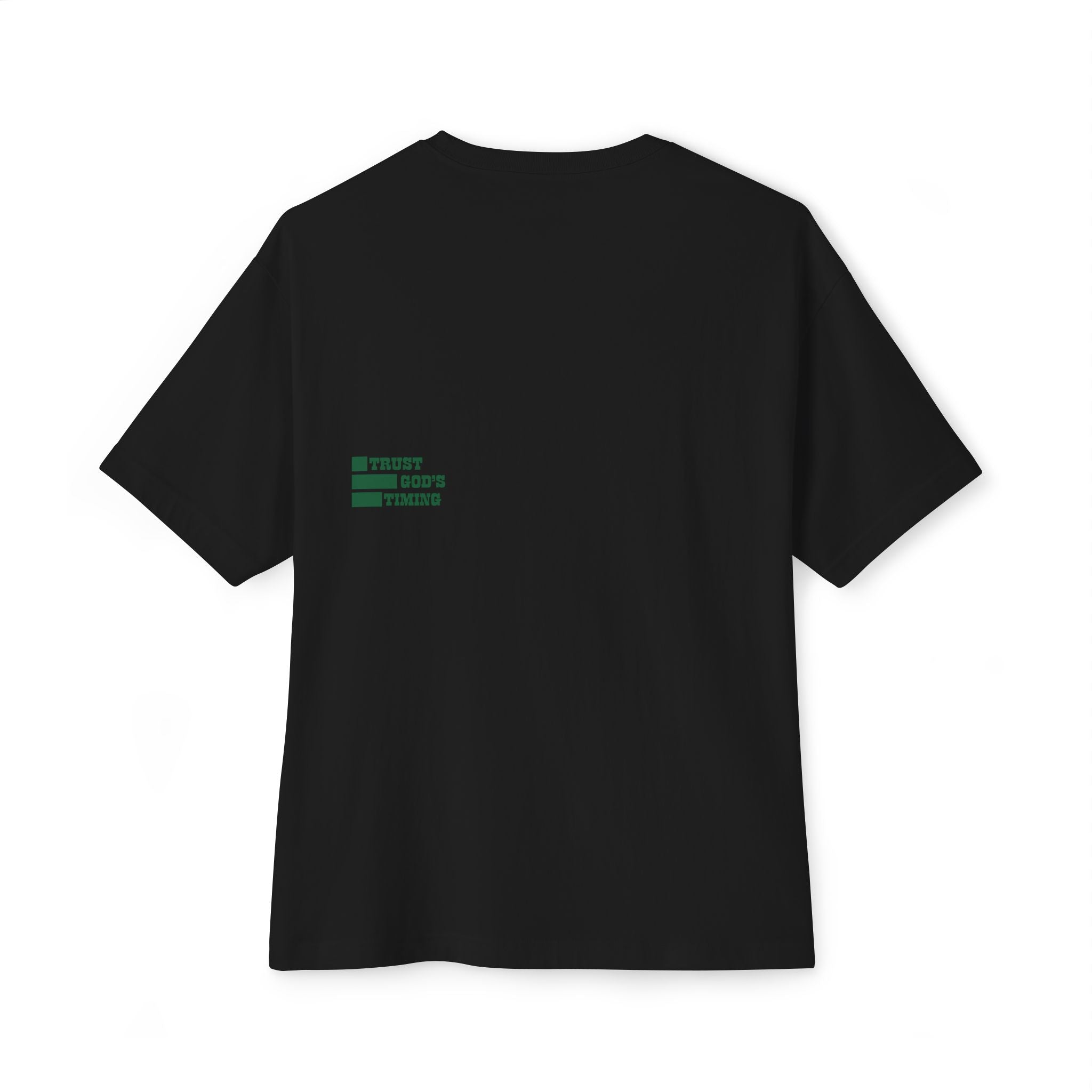 Trust God's Timing Unisex Oversized Boxy Tee