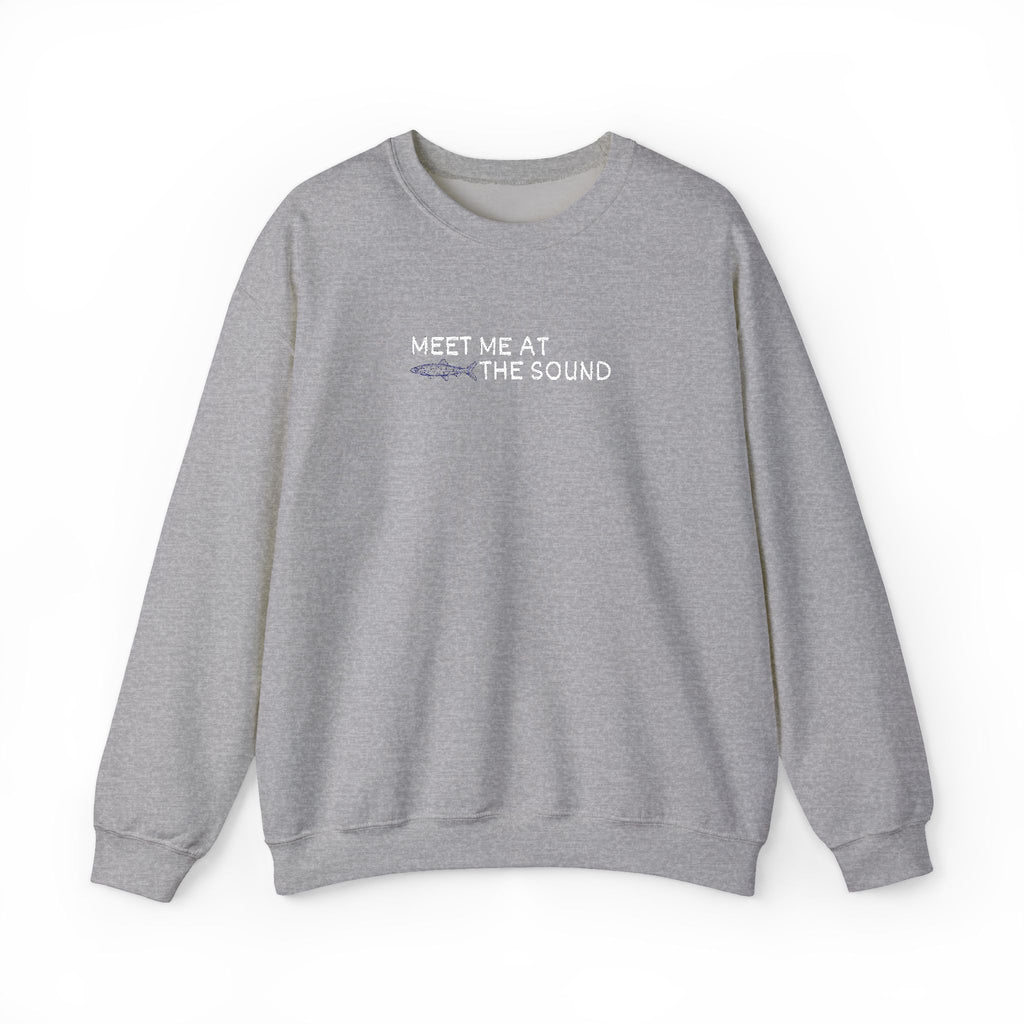 Meet me at the Sound Embroidered  Unisex Crewneck Sweatshirt