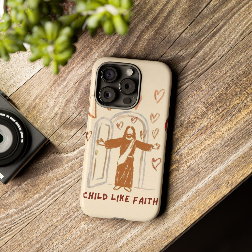 Childlike Faith - Phone Case