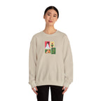 Christmas Stamps - Unisex Crewneck Sweatshirt