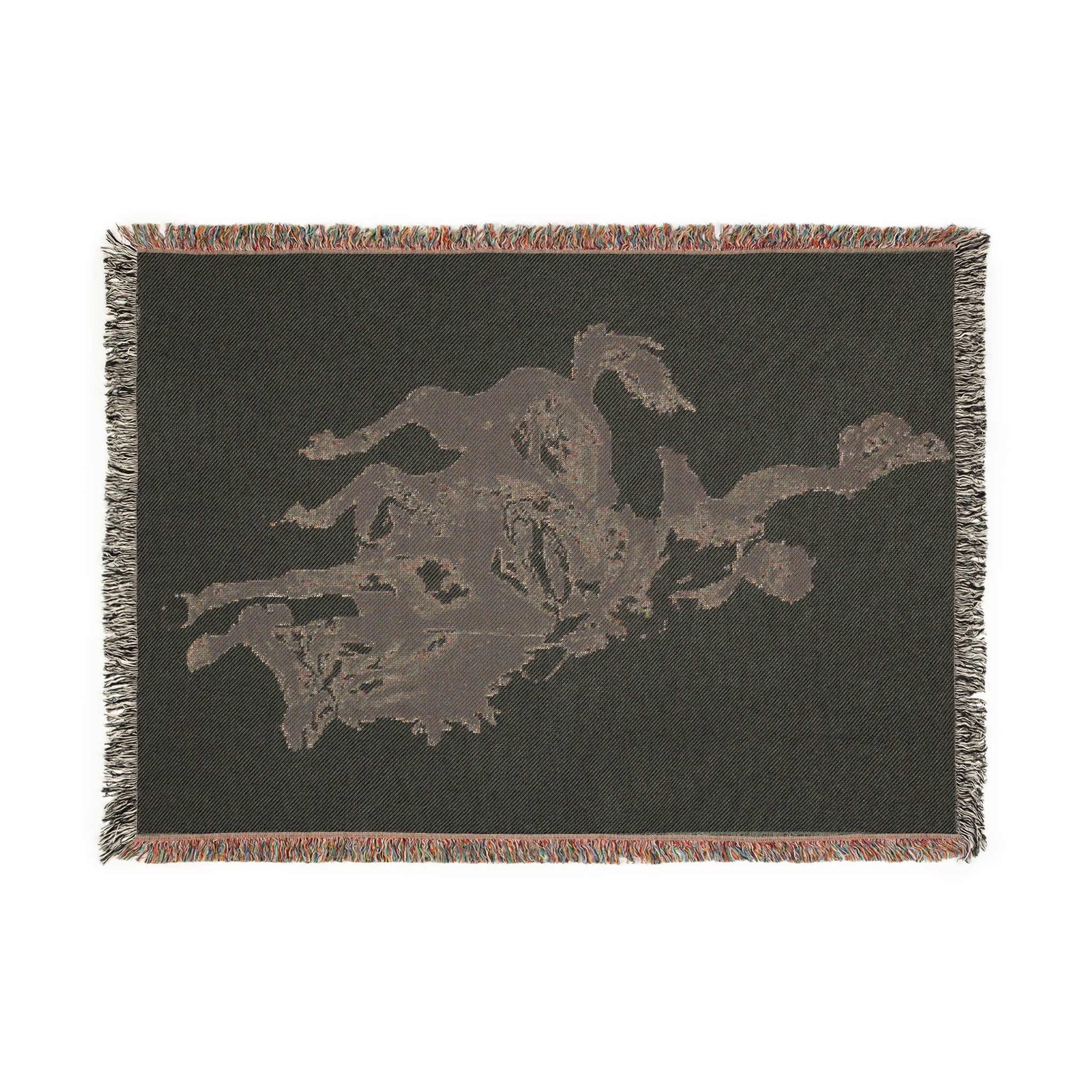 Rustic Cowboy Woven Blanket