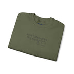 "A lot can happen in 3 days" Embroidered Unisex Crewneck Sweatshirt
