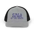 Salt of the South logo, Embroidered Snapback Trucker Cap