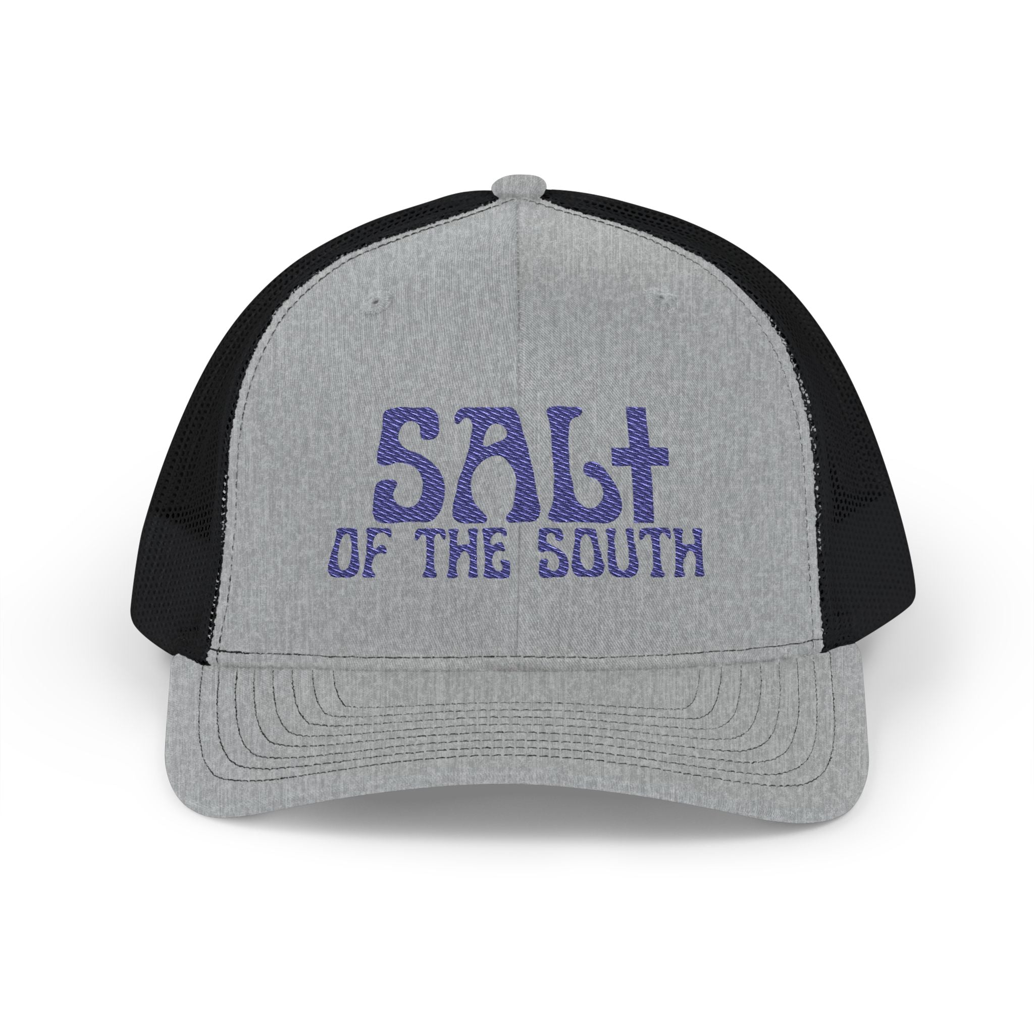 Salt of the South logo, Embroidered Snapback Trucker Cap