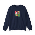 Christmas Stamps - Unisex Crewneck Sweatshirt