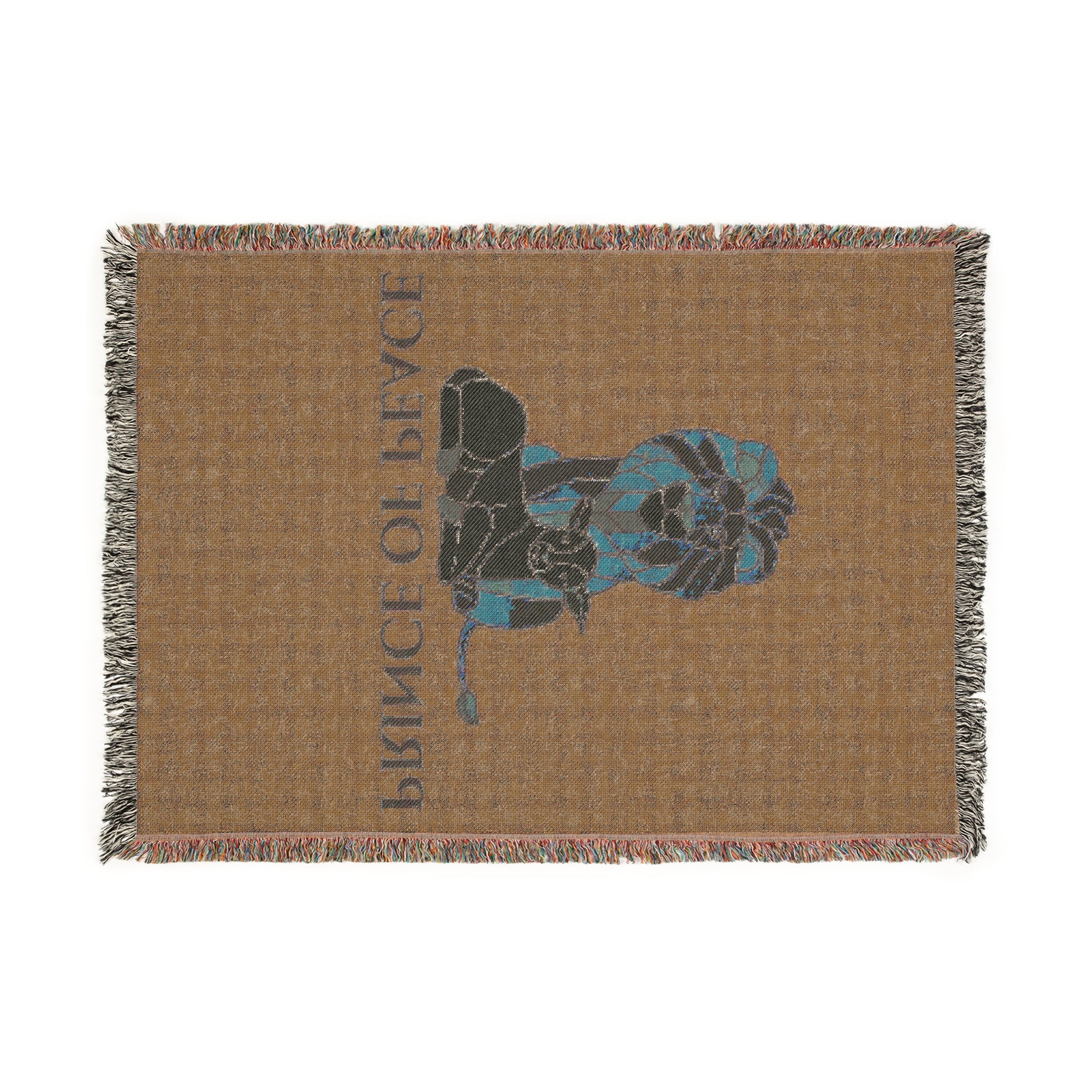 Prince of Peace Woven Blanket