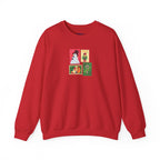 Christmas Stamps - Unisex Crewneck Sweatshirt