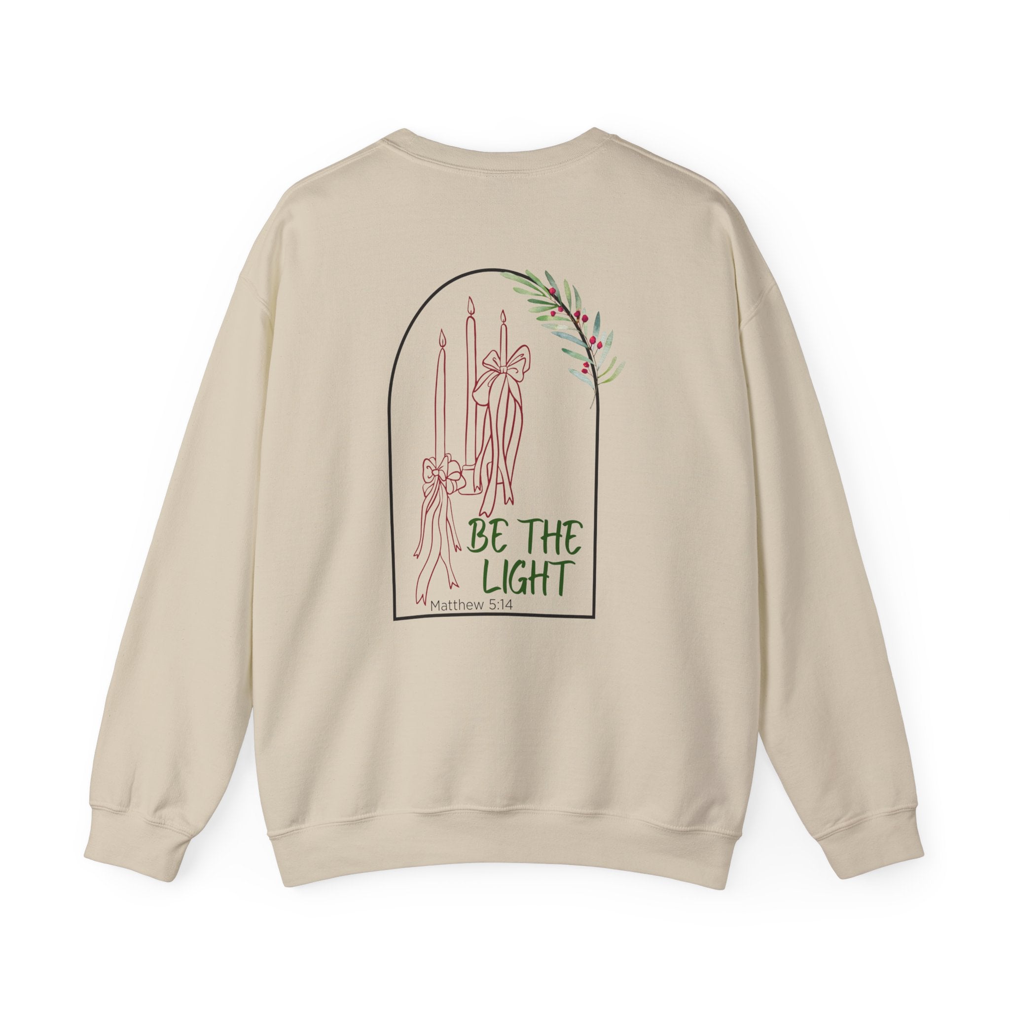 Be The Light - Unisex Crewneck Sweatshirt