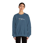 Meet me at the Lake Embroidered Unisex Sweatshirt Crewneck