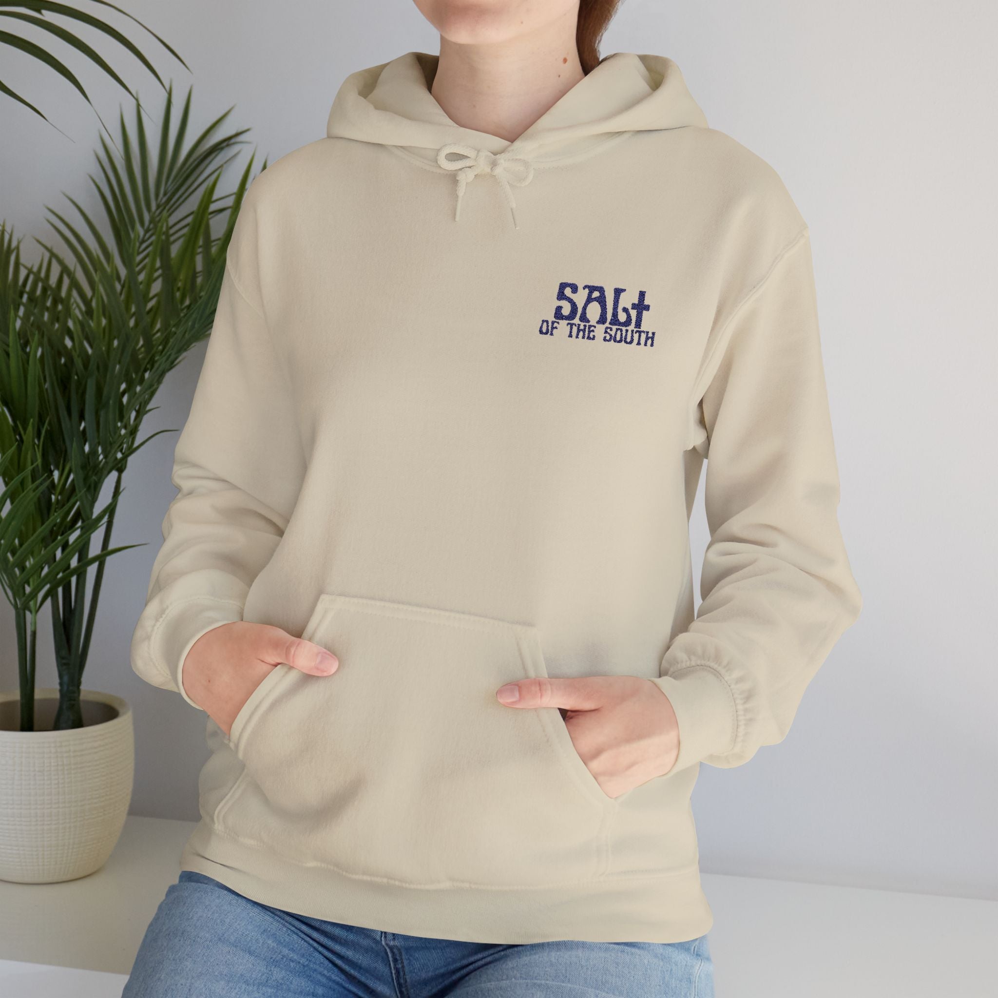 Salt of the South logo Embroidered Hoodie