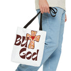 But God Print Double Sided Tote Bag