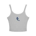 Whale Shark Print Spaghetti Strap Tank Top